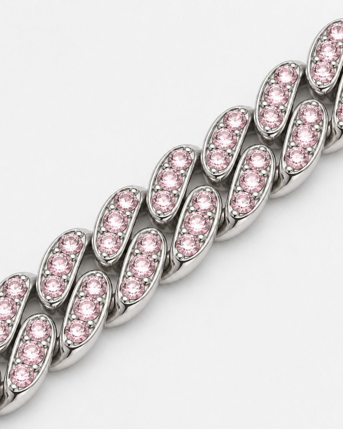 Blush — prong-set AAA zircon, milgrain edges
